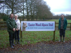 [Jeff & Sheila of Easter Wood Alpaca Stud]