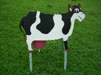 [Milking Buttercup the Cow]